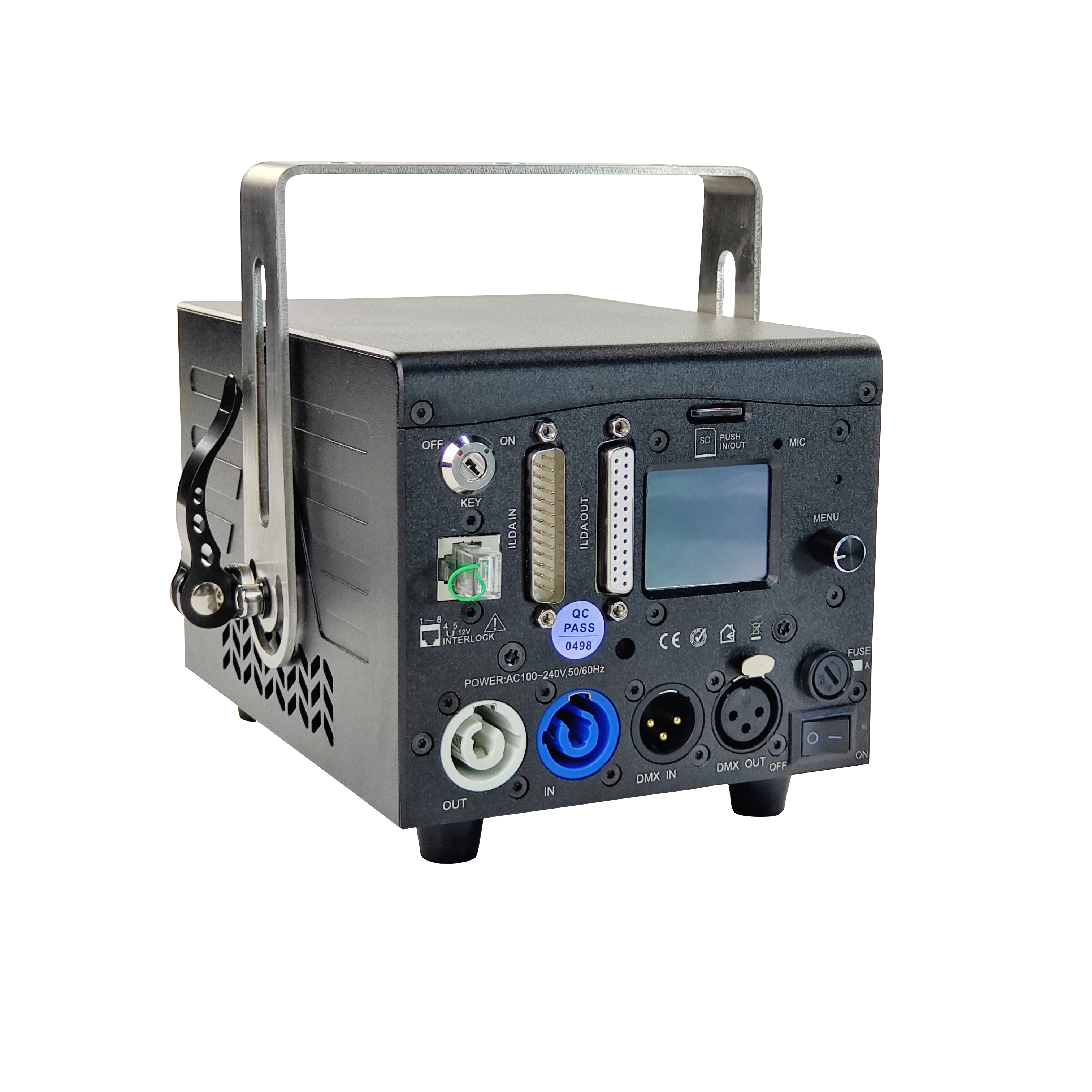 Optlaser 5W Green Laser Projector for Indoor Displays | IP54 Rated