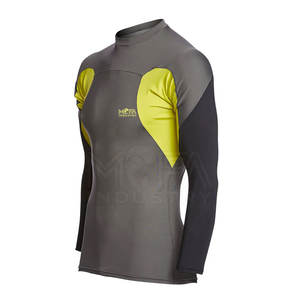 Eco Friendly Men Rash Guard <b>Recycled</b> <b>Fabric</b> UV Swimwear With Sublimation Printing Rash Guard - Product Image 2