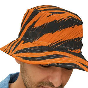 หมวกบักเก็ตสำหรับใส่เดินชายหาดหมวกทรงจีบทำจากผ้า - Product Image 6