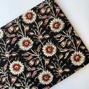 Tissu en coton imprimé à la main, 60x60, tissu de course, imprimé traditionnel de Jaipur, tissu en coton - Product Image 2