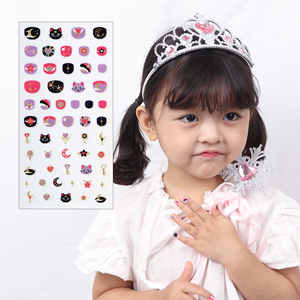 ShineB-MINI GELICA para niños, pegatinas de uñas artísticas, diseños de uñas, autoadhesivas, decoración de flores, n. ° 45996 - Product Image 1