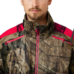 Ropa de caza de camuflaje naranja Blaze Chaqueta de caza naranja Blaze Pantalón de caza naranja de BJ Uniforme táctico al aire libre Camuflaje - Product Image 2