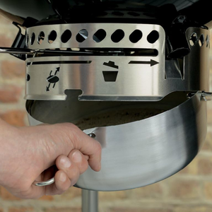 เตาย่างถ่านพรีเมียมขนาด 22 นิ้ว พร้อมระบบจุดไฟด้วยปุ่มกด – โครงสร้างแข็งแรง สีดำ - Product Image 4