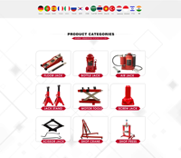Outils chinois fabricant certifié CE 2.25Ton positionnement de roue ascenseur réparation rapide crics de voiture