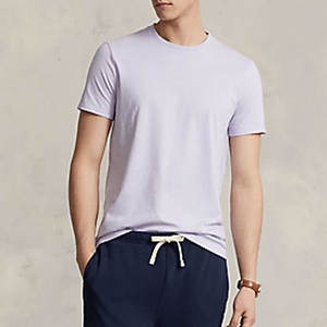 Camiseta unisex de cuello redondo con manga corta de algodón sólido Camiseta de buena calidad de fábrica - Product Image 3