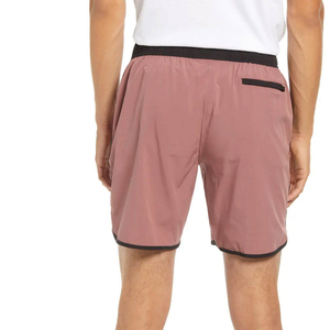 High Quality Solid Color Men's Casual Shorts Breathable Eco-Friendly Sublimation <b>Transfer</b> Print Vintage Style - Product Image 4