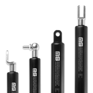 BJ001 M4-M4 rotule industrielle DIN71802 goujon en acier zingué 8mm .31 tasse raccord d'extrémité de fixation pour joint de montage de vérin à gaz - Product Image 4