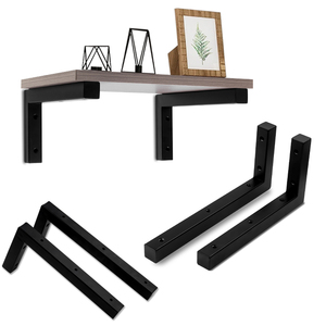 Nhiệm vụ nặng nề Ống Vuông tam giác kim loại trang trí 45 độ Khung nổi L hình Kệ khung - Product Image 6