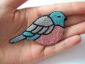 Llavero bordado con cuentas personalizado, recién llegado, y accesorios para bolsos con cuentas de semilla, amuletos bordados a mano con cuentas de semilla para bolsos - Product Image 2