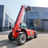 Teleskop-Lader RG-3507 3,5 Tonnen 7m Selbstnivellierender Transportwagen Direkt ab Werk für Lagerstapelung Teleskop-Lader