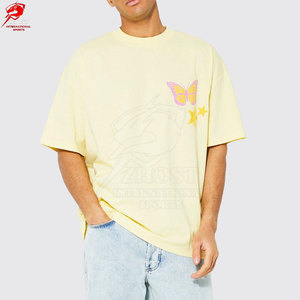 Camisetas con Estampado Puff Más Vendidas, Hechas de Algodón, Ropa de Moda Urbana para Hombre, Uso Diario Informal, en Venta - Product Image 2