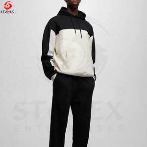 Sudadera con capucha para hombre vintage sudaderas con capucha de algodón de gran tamaño de alta calidad personalizado 500gsm Sudadera con capucha en blanco de gran tamaño - Product Image 2