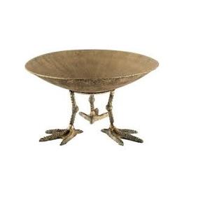 Bol de service à fruits au design moderne Bol de table décoratif pour ustensiles de cuisine Bol de service en métal au fini or au design martelé - Product Image 3