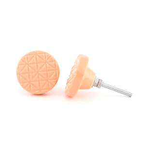 SHUBHAM perilla de cerámica moderna naranja para muebles de cocina perilla para armario cajón armario tocador dormitorio sala de estar hoteles - Product Image 2