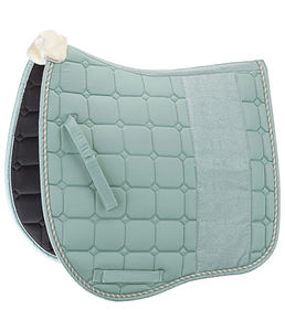 Sous-selles de cheval personnalisables de haute qualité, styles western, anglais et de saut, en coton doux, mousse de gel et rembourrage en laine disponibles - Product Image 6