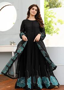 Vente en gros Salwar Kameez costume pakistanais prêt-à-porter brodé pour les femmes Eid Festival musulman robe ethnique OEM du Pakistan - Product Image 6
