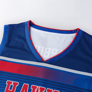 ชุดฝึกบาสเก็ตบอลแห้งเร็วแบบปรับแต่งได้ชุดทีม OEM ระบายอากาศได้ดีตัวเลือกขนาดพิเศษพร้อมเทคนิคการพิมพ์ - Product Image 5