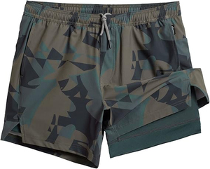 Pantalones cortos deportivos de gimnasio para hombre, nueva tendencia de verano, transpirables, de doble capa, de secado rápido, para correr al aire libre, Fitness, patrón sólido - Product Image 3