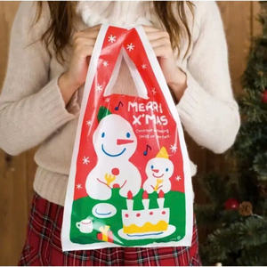 ถุงพลาสติกพิมพ์ลายคริสต์มาส ทำจาก HDPE/LDPE พิมพ์สีสันตามสั่ง ขนาดตามต้องการ - Product Image 6