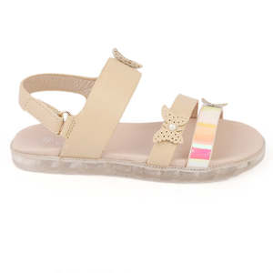 Girls Fancy <b>Sandal</b> (92705) - Beige - Product Image 3