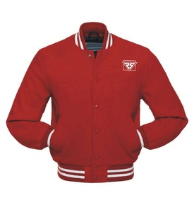 Chaqueta de Cuero y Lana para Hombre, Estilo Universitario, de Alta Calidad, para Béisbol, Invierno y Universidades - Product Image 1