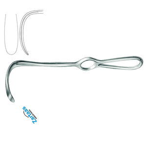 Retractor Langenbeck de Acero Inoxidable de Alta Calidad, 60 mm x 20 mm, Longitud 21 cm, Fabricante y Exportador de Instrumentos Quirúrgicos - Product Image 4