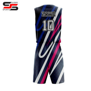Uniforme de basket-ball Design Jersey Uniform avec numéro de nom d'équipe vêtements de sport - Product Image 5