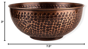 Accueil Artisanat Exportations Bol de service alimentaire de qualité exclusive Design moderne bol martelé pour mariage vaisselle cuisine bol alimentaire 2025 - Product Image 6