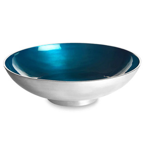 Grossiste Bol de service rond en métal émaillé rouge pour mariage et autres occasions pour servir salade soupe céréales et collations - Product Image 2