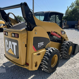 CAT 272C Ruedas Skid Steers Pintura original, cabina cerrada de fábrica con calor, aire frío para la comodidad de los operadores y fácil operación - Product Image 5