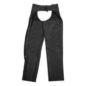Chaps en cuir pour hommes, grande taille - Imperméables et respirants, texture lisse, coupe décontractée pour l'équitation et les vêtements décontractés - Product Image 1