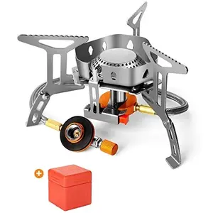 High on Demand Portable Light Weight Windproof Camping Stove Foldable Gas Stove from Indian Exporter and Manufacturer