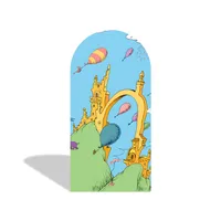 Toile de fond personnalisée pour fête d'anniversaire ou baby shower sur le thème « Oh Baby, le lieu où tu iras », pour la décoration de fête