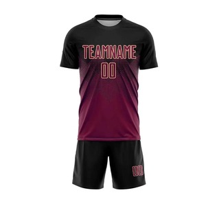 2025 New Design Soccer Uniform <b>Set</b> Breathable Quick Dry 100% Polyester Wholesale Best Quality Soccer Jersey & Shorts for Sale - Product Image 5