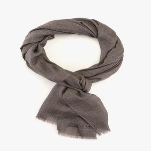 Bufanda de Cachemira de moda de invierno larga pura 100% para hombres y mujeres, accesorios elegantes y cálidos, patrón impreso de logotipo personalizado de colores puros - Product Image 4