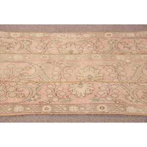Vintage 2.7x3.1 ft <b>Rug</b>, Small Turkish <b>Rug</b>, Pink Green <b>Check</b> <b>Rug</b> - Product Image 4