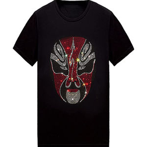 Camiseta Unisex de Alta Calidad, 160 GSM, con Logotipo Personalizable, Pedrería Metálica de 8mm, Color Personalizado - Product Image 1