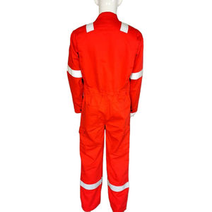 workwear coverall bright style suitable utilities industrial coverall smooth fabric long wear coverall hi vis work clothing - Product Image 6
