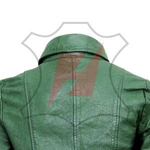 Chaqueta de Cuero para Mujer, Uso Casual, Invierno, Calidad Premium, Moda, Cierre Frontal con Cuello Camisero - Product Image 6