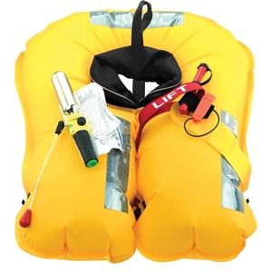 Veleria San Giorgio SPINNAKER EASYFIT 180 Sistema di traino gonfiabile automatico/manuale in tessuto per sci nautico per adulti Modello 09361 - Product Image 5
