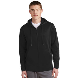 Top Quality Men Regular Fit Heavyweight Cotton <b>Zip</b> <b>up</b> Thermal Hoodie for Men Custom Embroidery Logo Hoodie - Product Image 4