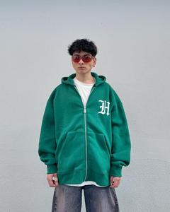 Nuevo Diseño, Sudaderas con Capucha para Hombre, Más Vendidas, 100% Algodón, Invierno, Bordado 3D, Cierre de Cremallera, Secado Rápido, Transpirables, MOQ Bajo, Venta al Por Mayor - Product Image 5