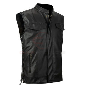 Coupe ample hommes Denim gilet veste élastique sans manches épaulette vêtements d'extérieur décontracté confortable respirant haut d'été - Product Image 2
