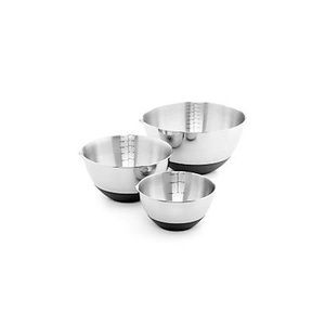 NextGen 2025 Ultra-Light Stainless Steel <b>Measuring</b> Bowl Set Sleek & Minimalist Look Easy to Wash & Handle for Effortless Cooking - Product Image 1