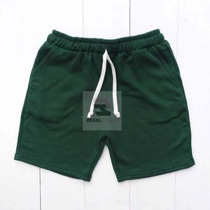 2025 Shorts de sport pour hommes 100% coton taille élastique confortable Style décontracté Anti-rides écologique Service OEM disponible - Product Image 2