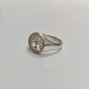 India 925 Anillo bohemio de plata esterlina Diseño de árbol atractivo Anillo de piedras preciosas hecho a mano Anillo de mayorista de bajo precio - Product Image 3