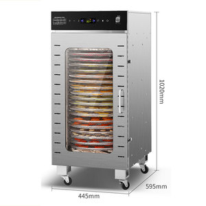 Essiccatore Alimentare Commerciale a 20 Ripiani, Macchina per Disidratazione <span class=keywords><strong>Industriale</strong></span> di Frutta e Verdura, Armadio Essiccatore per Cipolle - Product Image 1