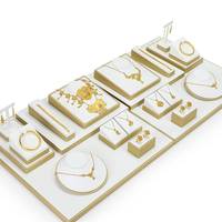 Présentoir à bijoux pour boutique Présentoir à bijoux en or Présentoir à bijoux pour vendeurs