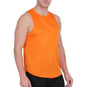 Débardeur en polyester XL confortable et respirant pour hommes, vêtements de sport d'été décontractés, de musculation, imprimé grande taille, nouvel arrivage - Product Image 5