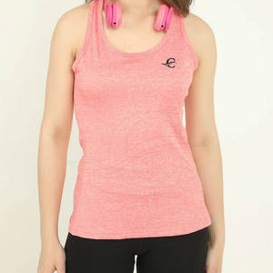 Camiseta sin mangas informal de estilo callejero para mujer, ropa transpirable de algodón y poliéster para gimnasio con etiqueta de logotipo, superventas - Product Image 6